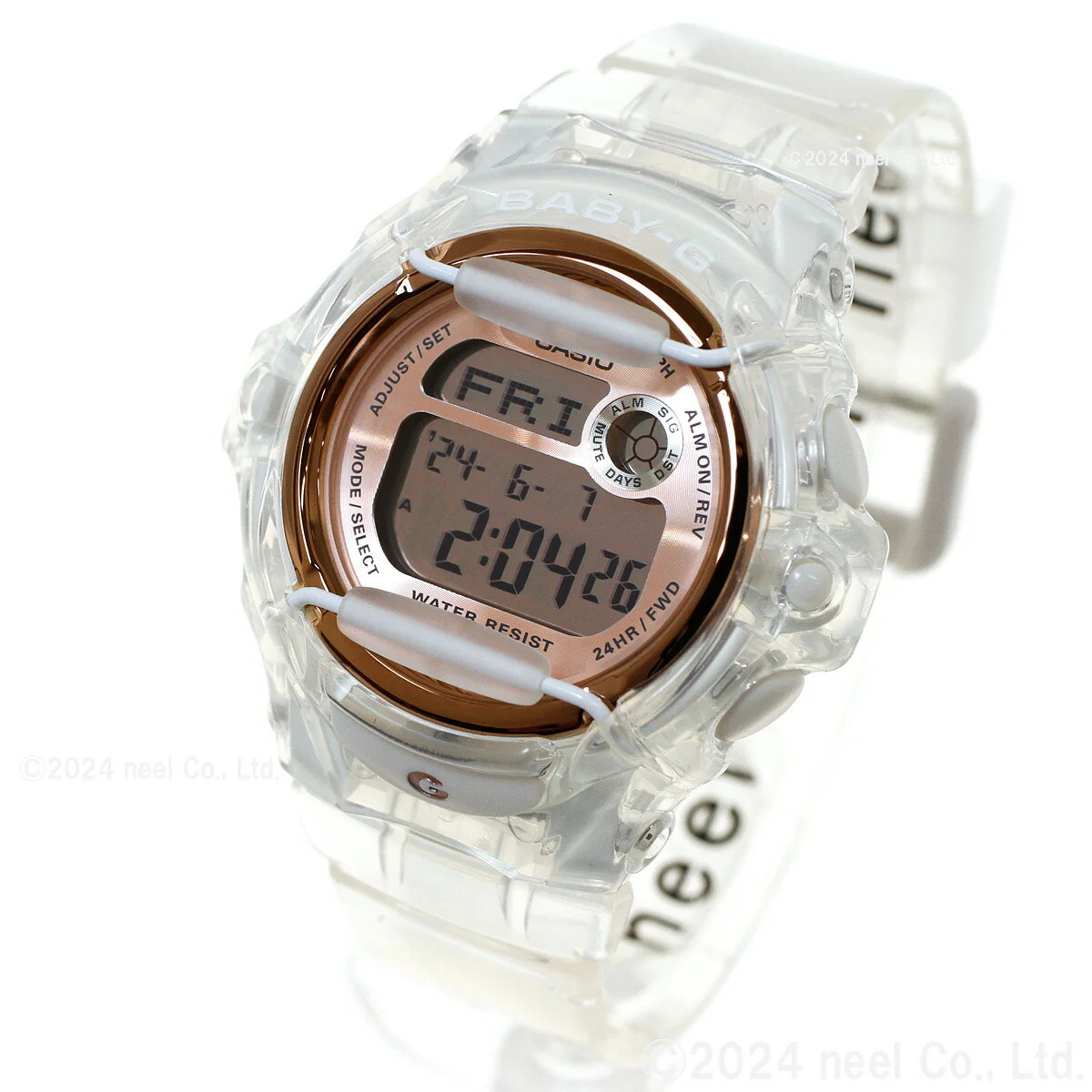 BG-169G-7B Reloj Baby-G de dama correa de silicona - Image 5