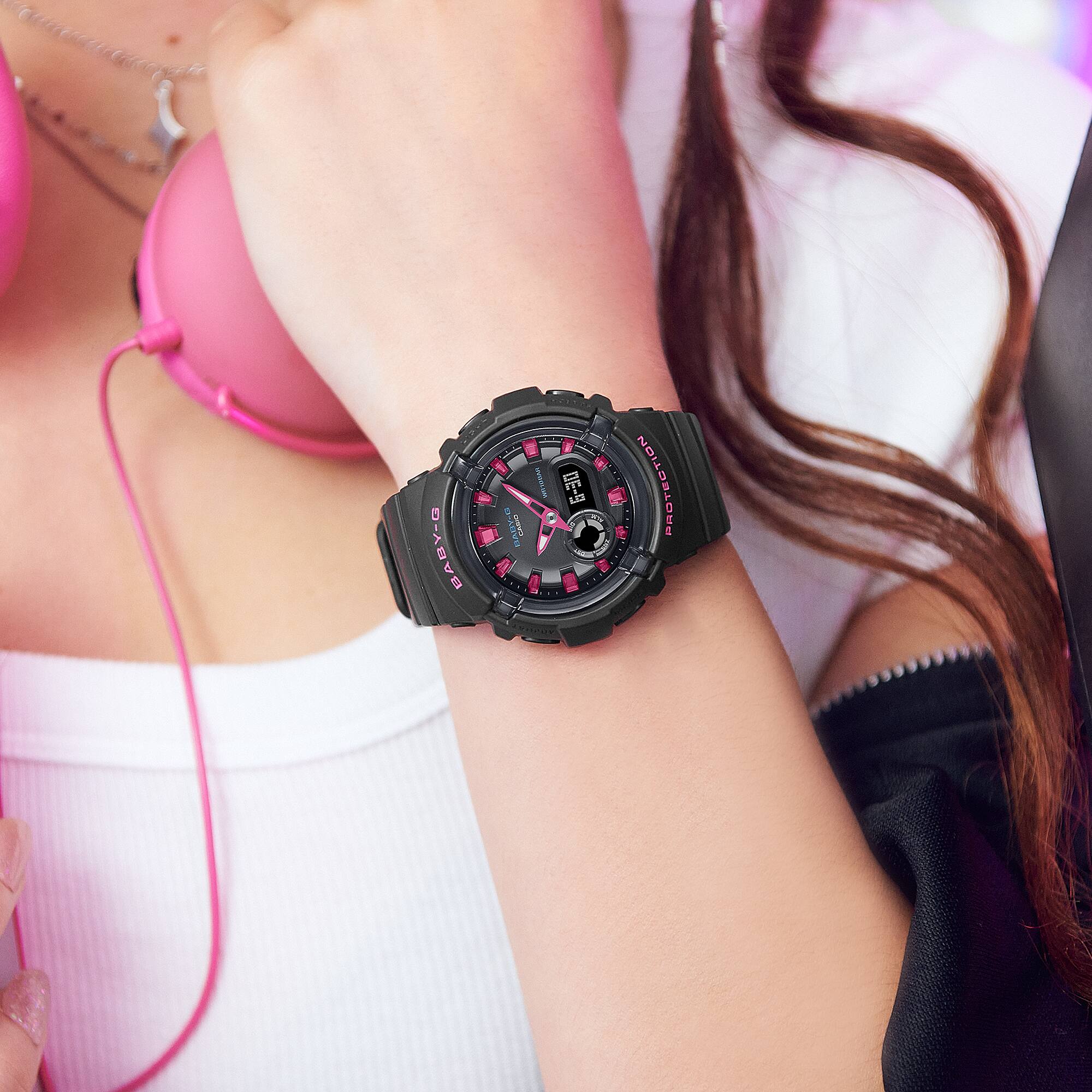 BGA-280DN-1A Baby-G reloj para señorita pulsera de caucho - Image 7