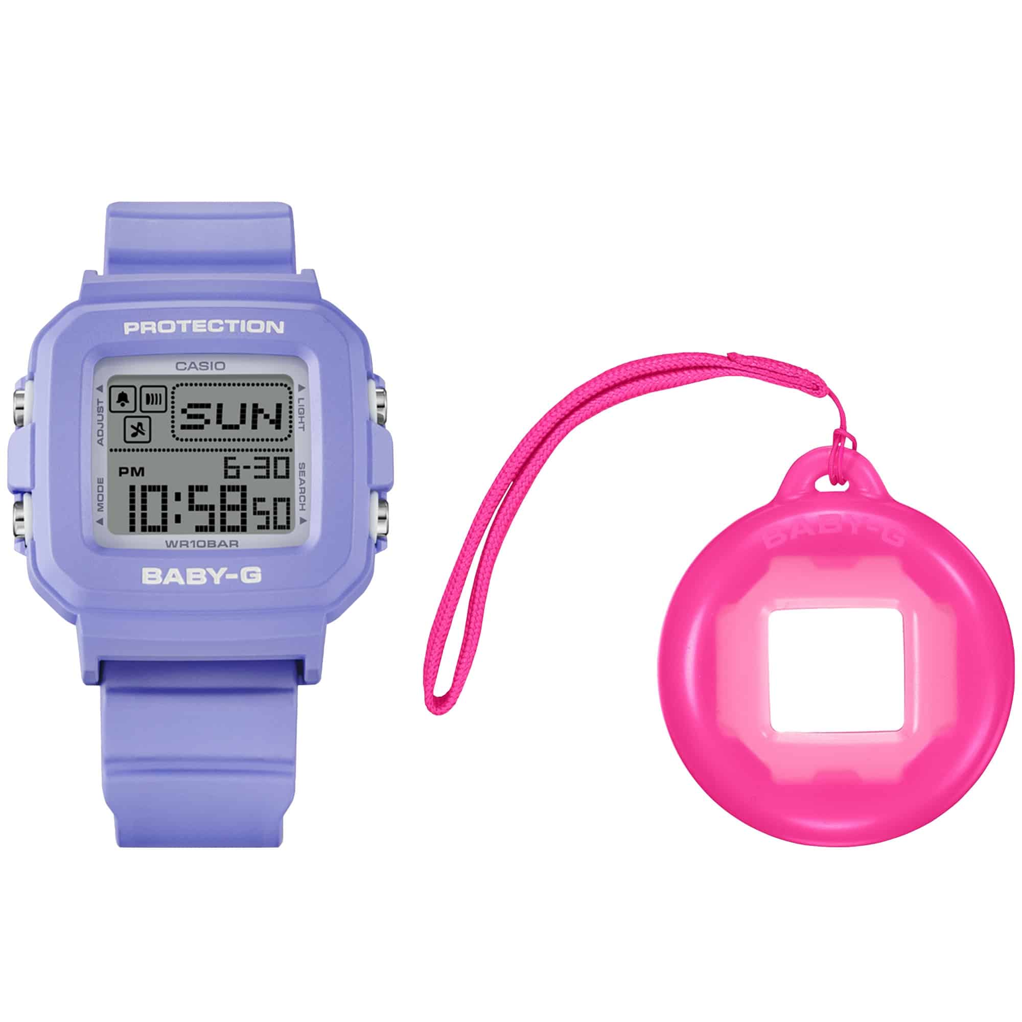 BGD-10K-6 Reloj Baby-G Digital para Dama Correa de Caucho - Image 2
