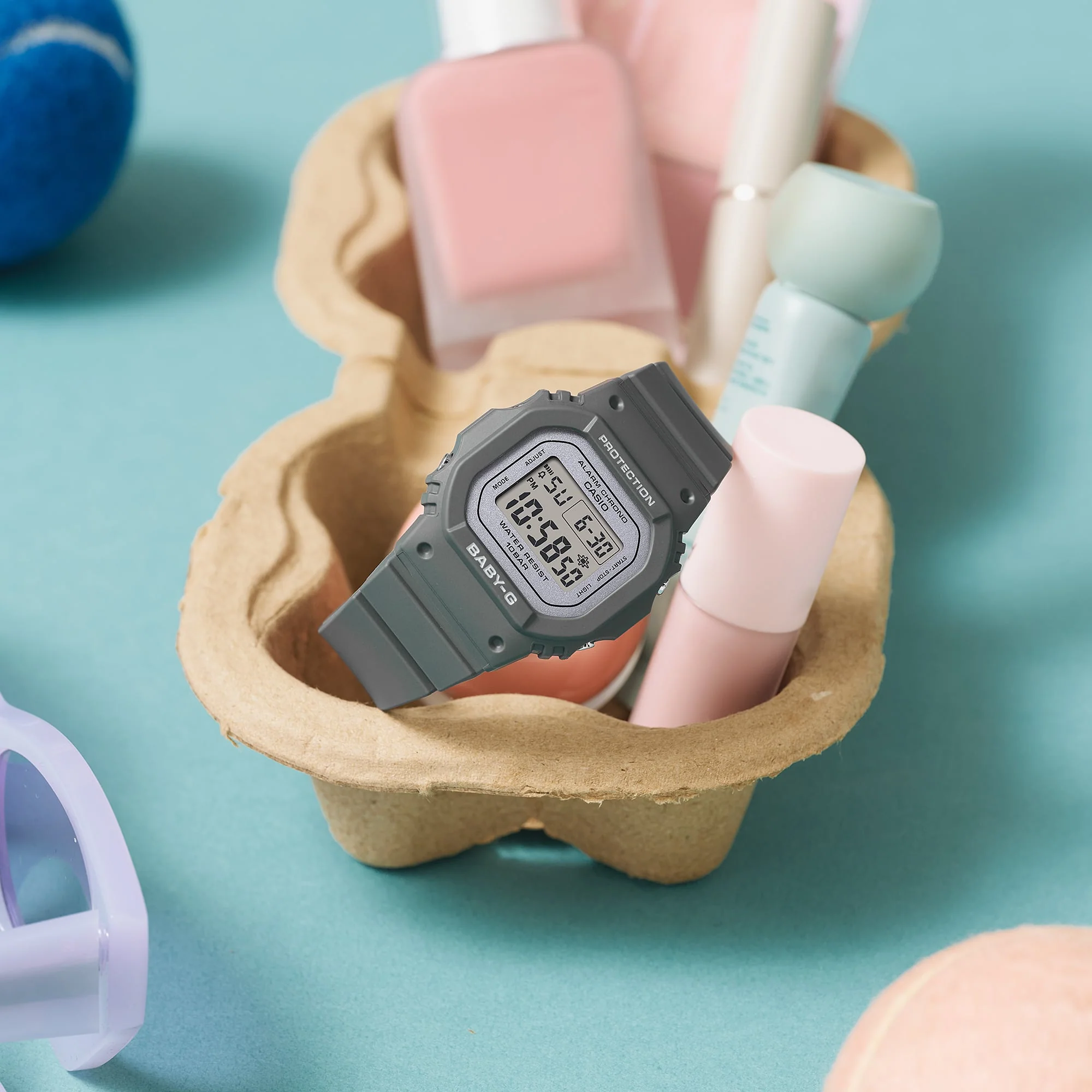BGD-565SC-1 Reloj Baby-G de dama correa de resina - Image 6