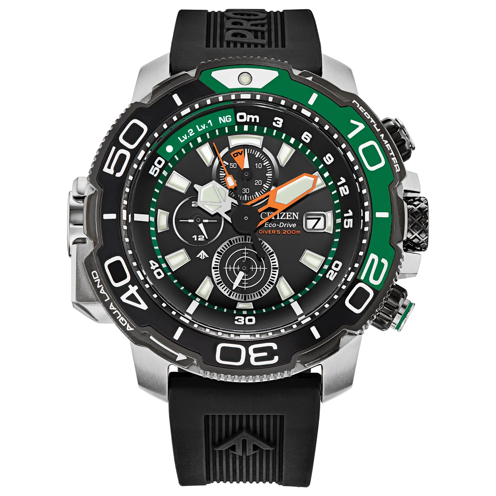 BJ2168-01E Reloj Citizen Promaster Aqualand de hombre correa de caucho