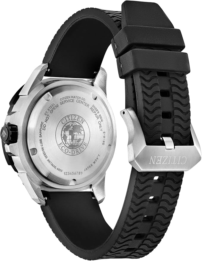 BJ7128-08E Reloj Citizen Promaster Eco-drive de hombre correa de caucho - Image 4