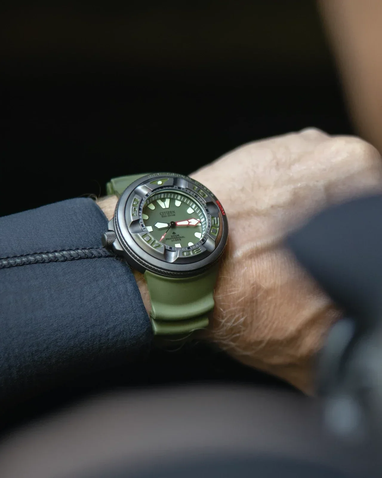 BJ8057-09X Reloj Citizen Promaster Dive Ecozilla de hombre correa de caucho Eco-Drive - Image 5