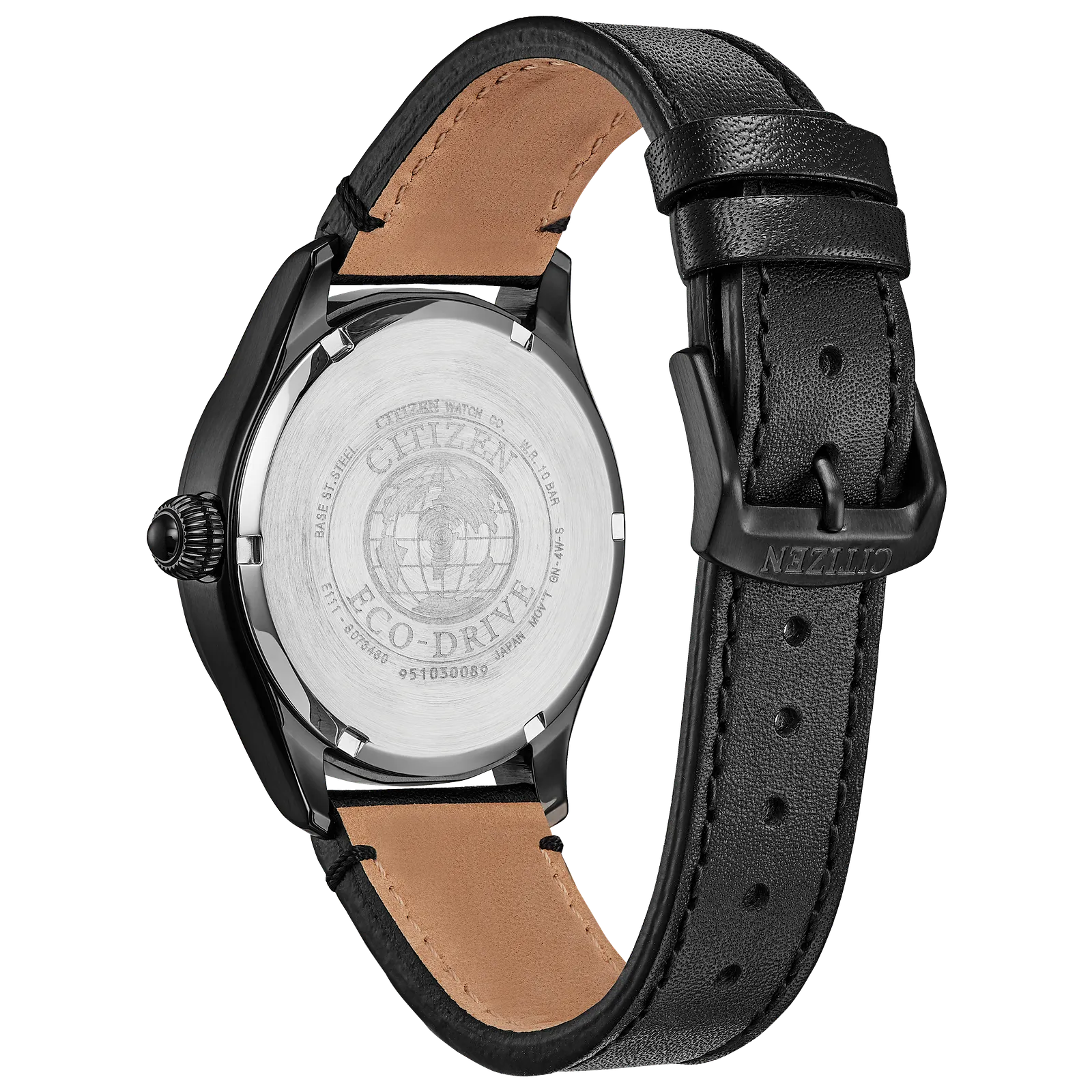 BM6835-15E Citizen Garrison Eco-drive de hombre pulsera de cuero - Image 3