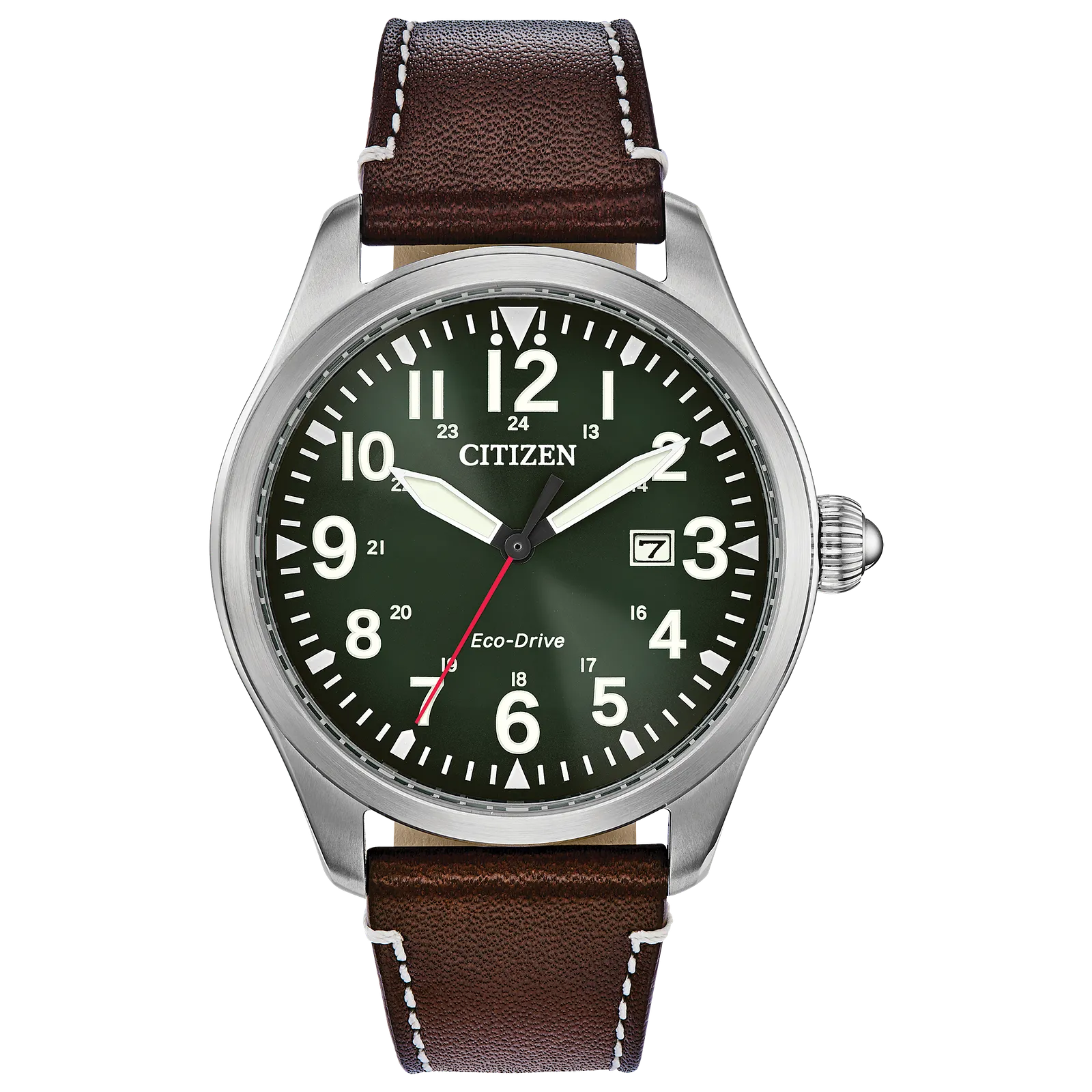 BM6838-09X Citizen Garrison Eco-drive de hombre pulsera de piel
