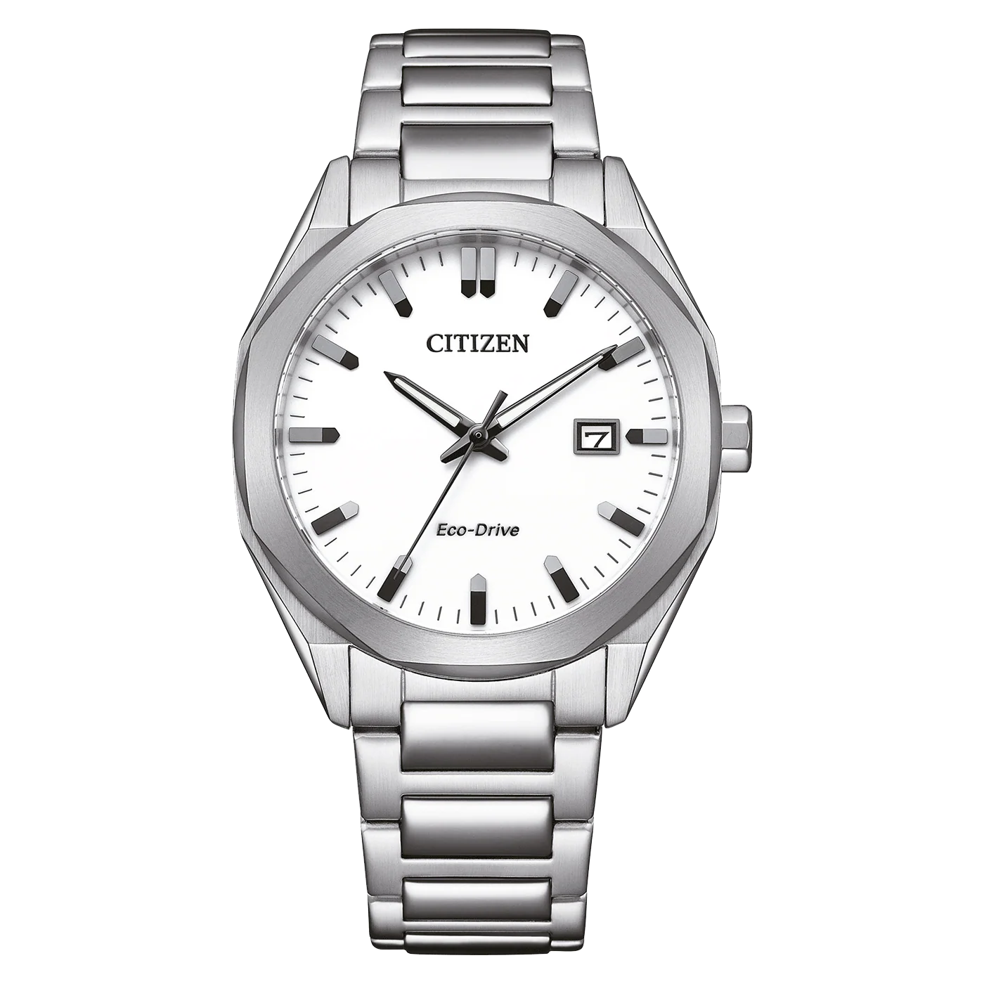 BM7620-83A Reloj Citizen Eco-Drive de hombre pulsera de metal 38mm