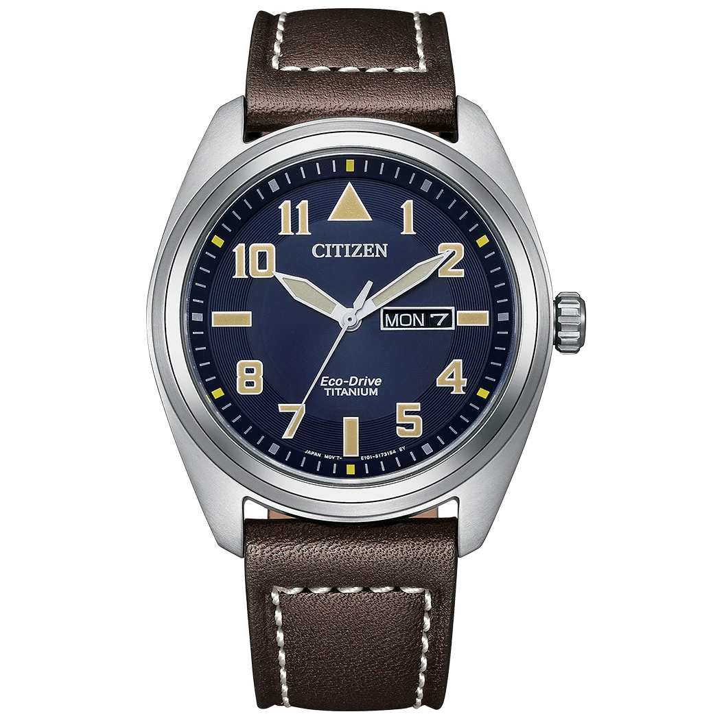 BM8560-37L Citizen Eco-Drive de hombre pulsera de cuero