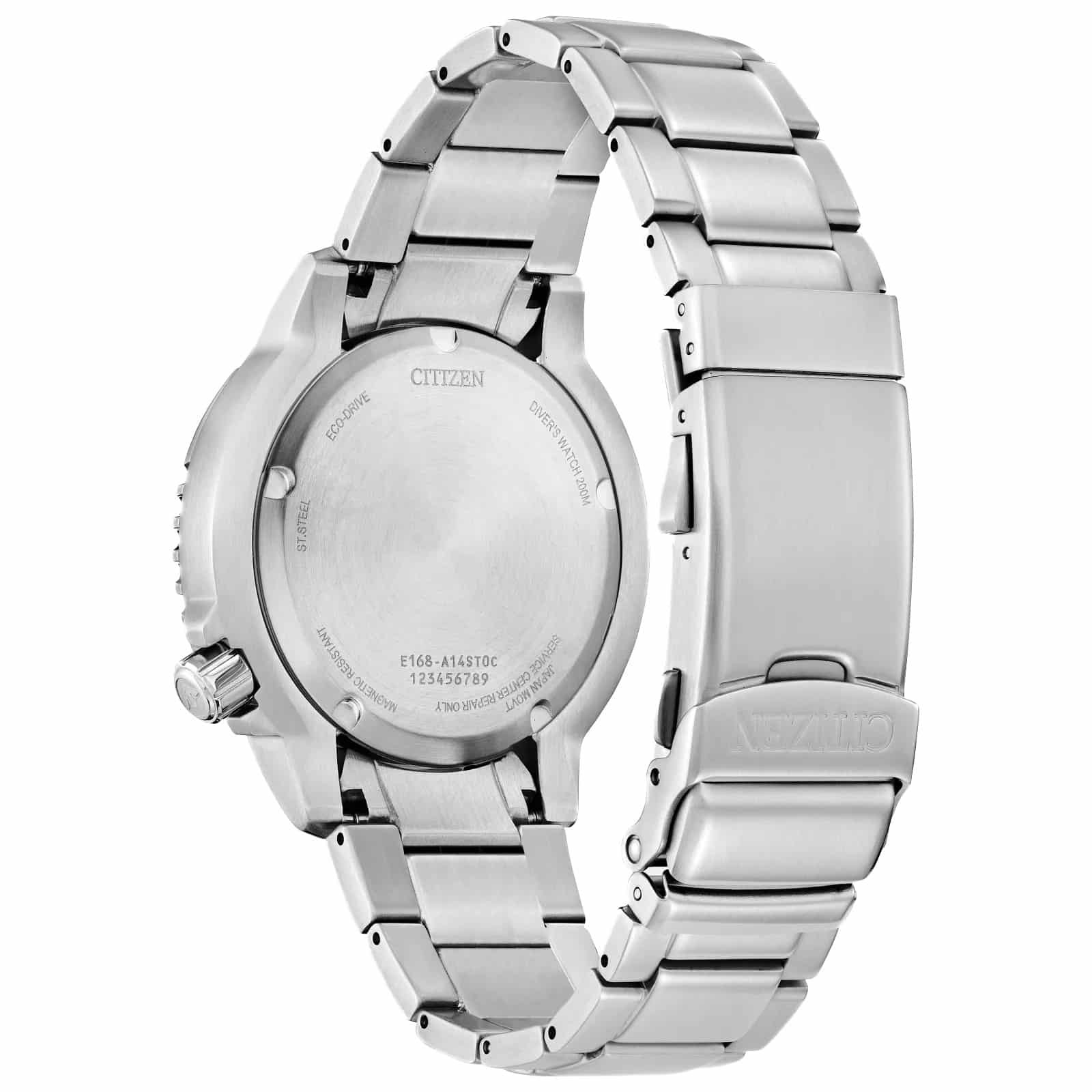 BN0165-55L Citizen Eco-drive Reloj para caballero pulsera de metal - Image 4