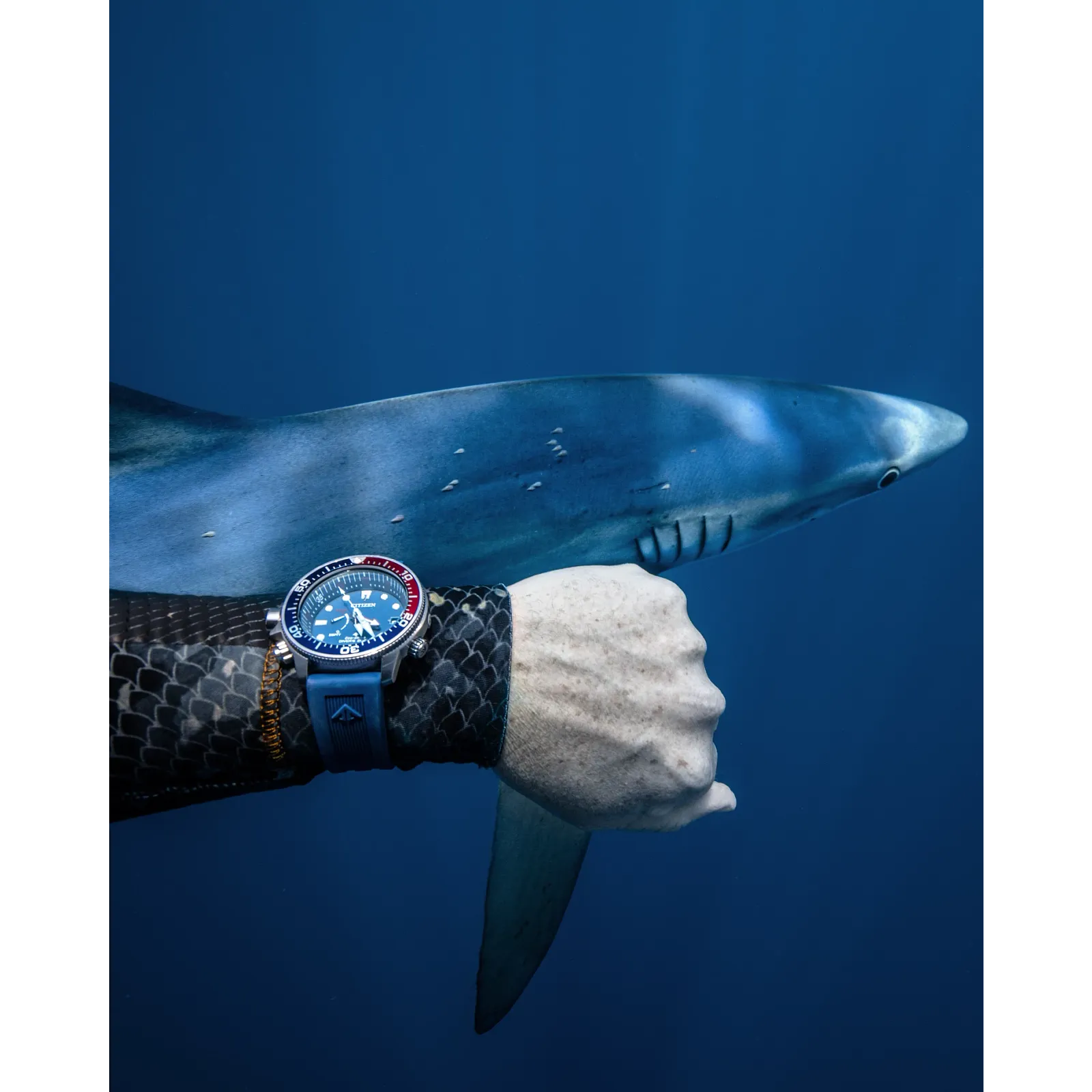 BN2038-01L Citizen Promaster Aqualand Eco-drive de caballero pulsera de resina - Image 3