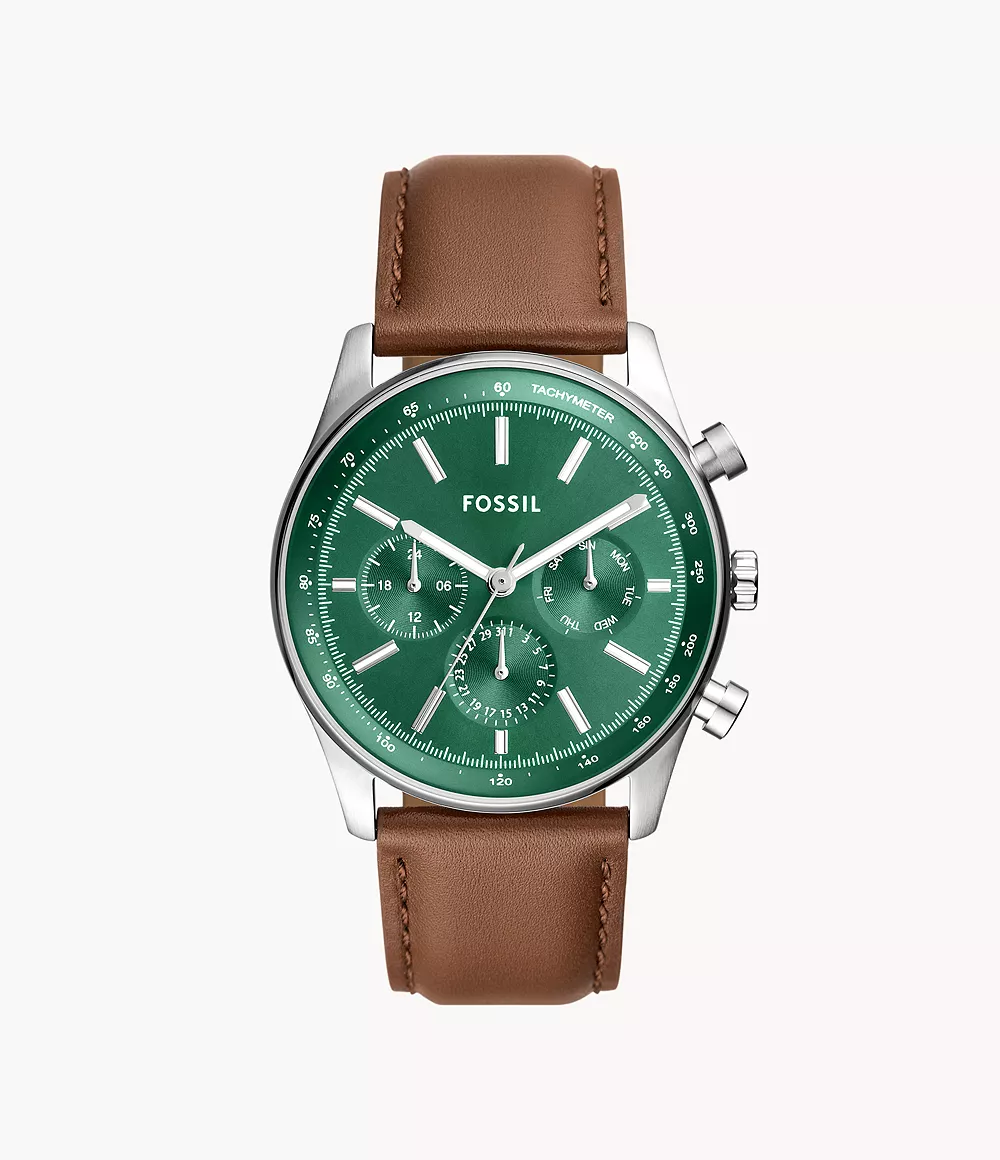 BQ2858 Sullivan Reloj para caballero pulsera de cuero