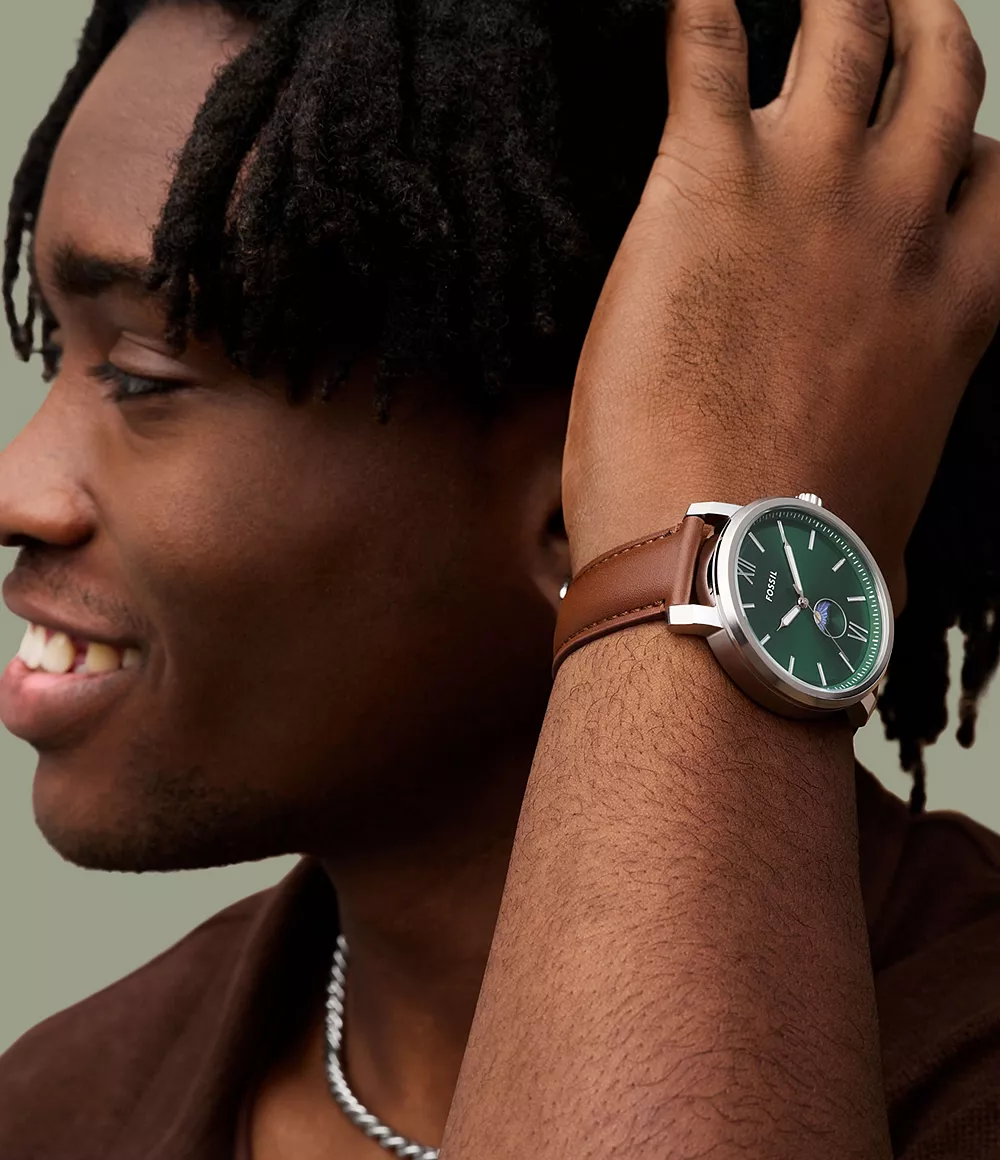 BQ2907 Reloj Rhett de piel de hombre 43 mm - Image 2