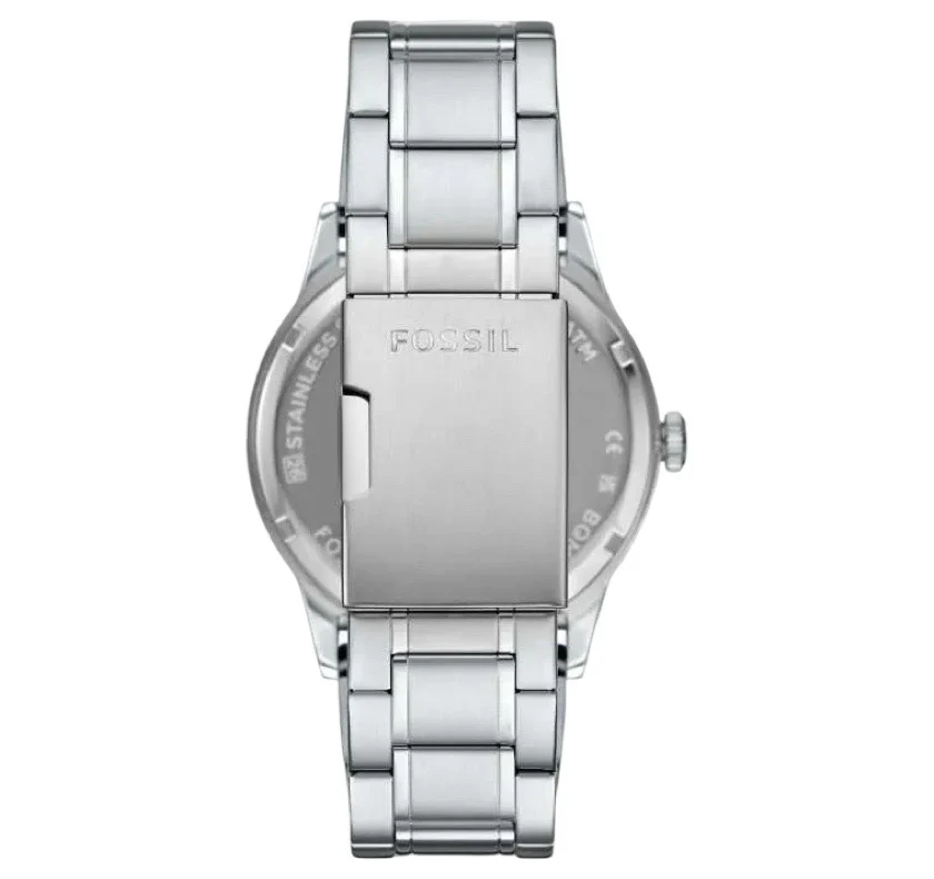 BQM7088 Reloj Flynn Moonphase de caballero banda de metal 48 mm - Image 3