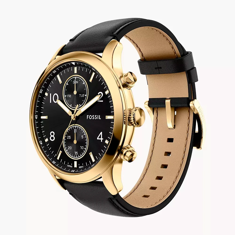 BQM7106 Reloj Bennet de hombre pulsera de cuero - Image 3
