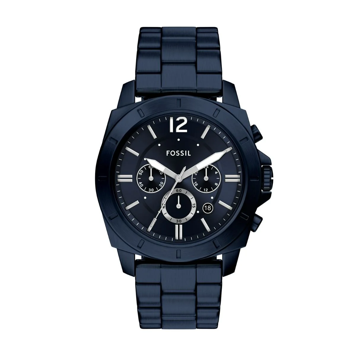 BQM7124 Reloj Fossil Privateer de hombre correa de metal