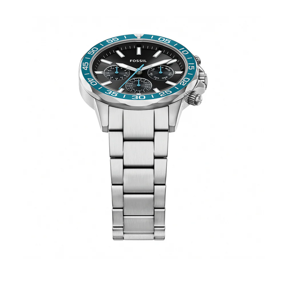 BQM7134 Reloj Fossil Bannon de hombre correa de metal - Image 5