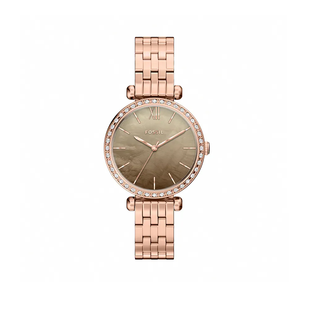 BQW8049 Reloj Fossil Tillie de mujer correa de metal