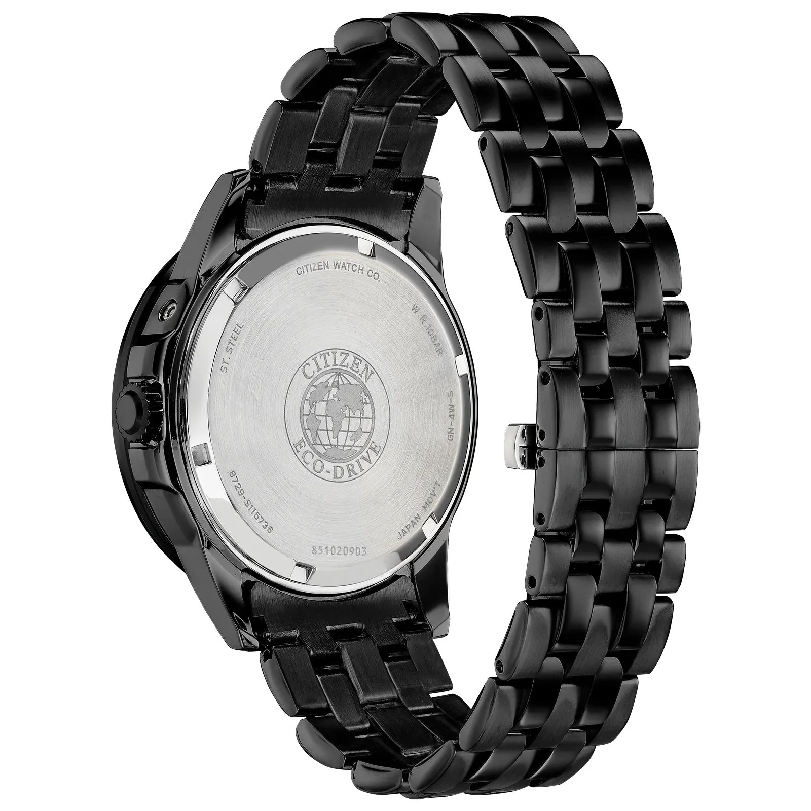 bu0057-54e Reloj Citizen Calendrier Moonphase Eco-drive de hombre pulsera de metal 44 mm - Image 3