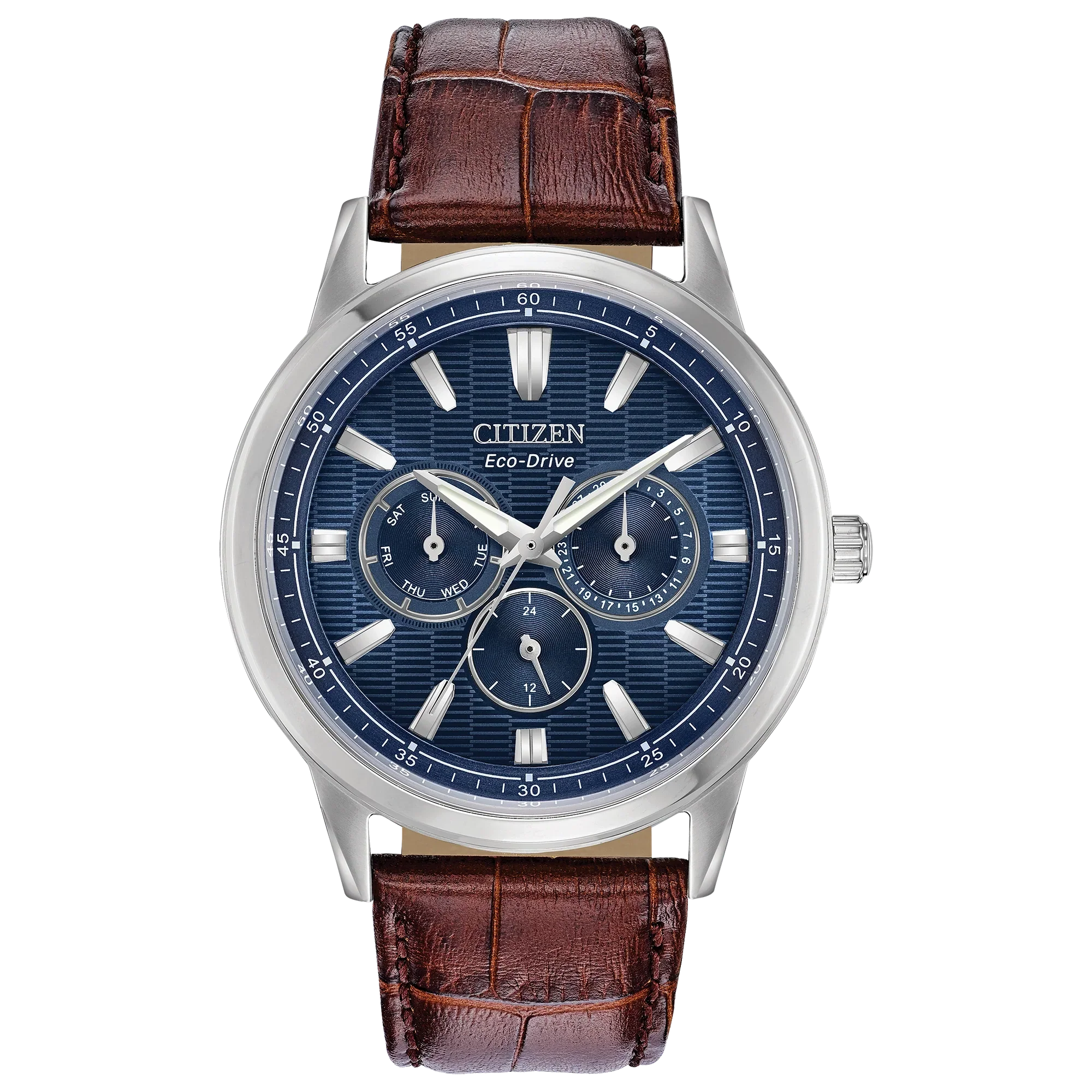 BU2070-12L Reloj Citizen Corso de hombre banda de piel 44 mm