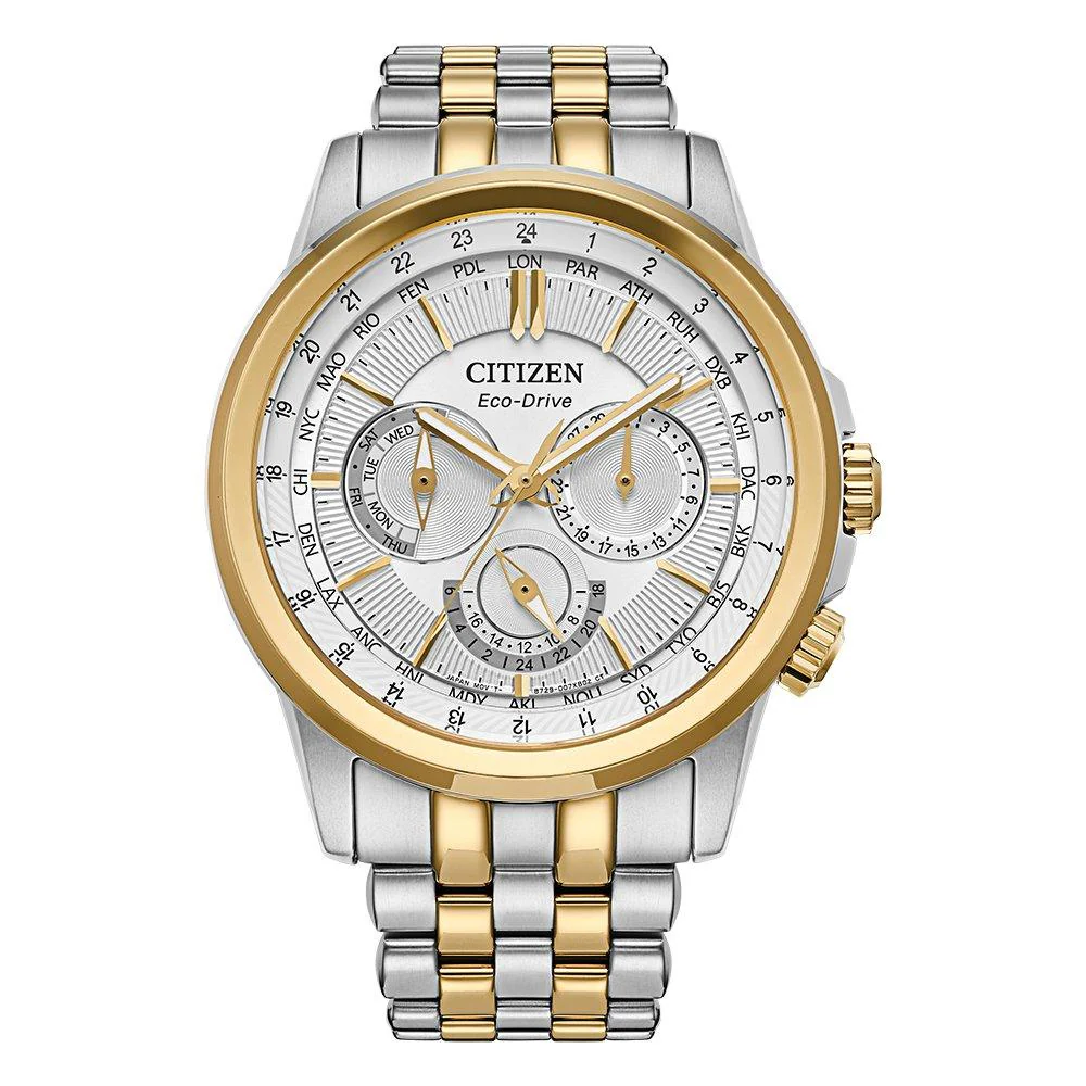 BU2104-55A Citizen Eco-Drive de caballero pulsera de metal