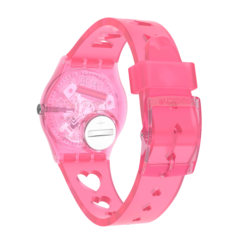 BZ354 Reloj Swatch Love With All The Alphabet de señorita pulsera de resina - Image 3