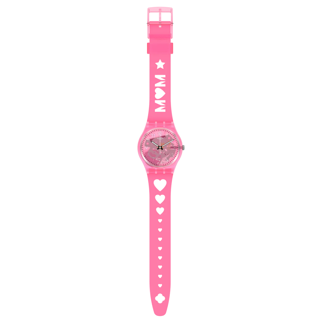 BZ354 Reloj Swatch Love With All The Alphabet de señorita pulsera de resina - Image 4