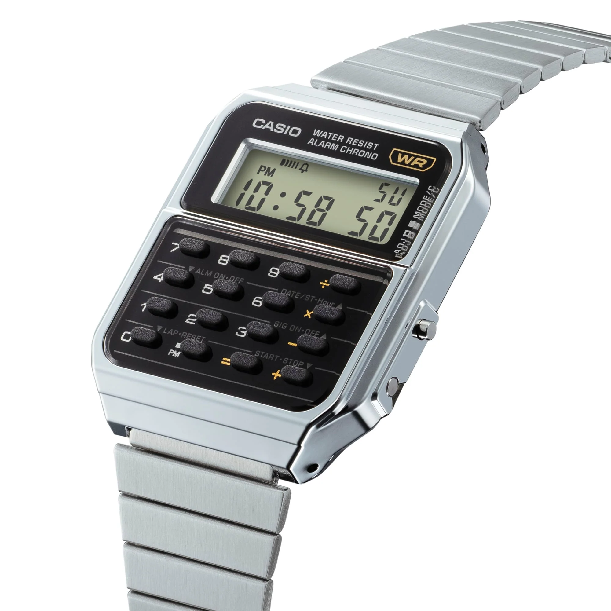 CA-500WE-1A Reloj Casio Unisex Calculadora Alarma Cronógrafo - Image 3