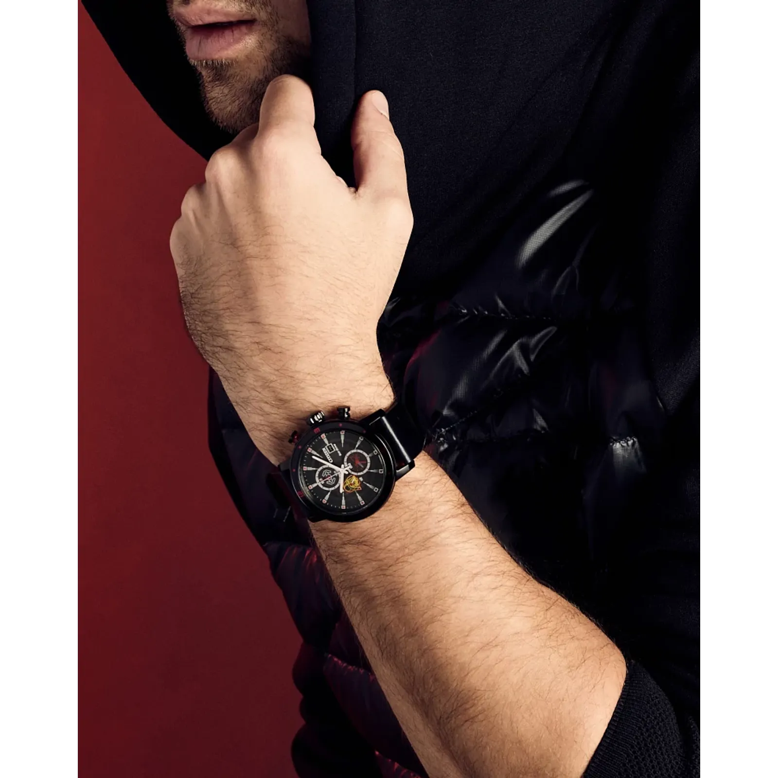 CA0769-04W Citizen Darth Vader Star Wars Eco-drive de hombre pulsera de cuero - Image 4