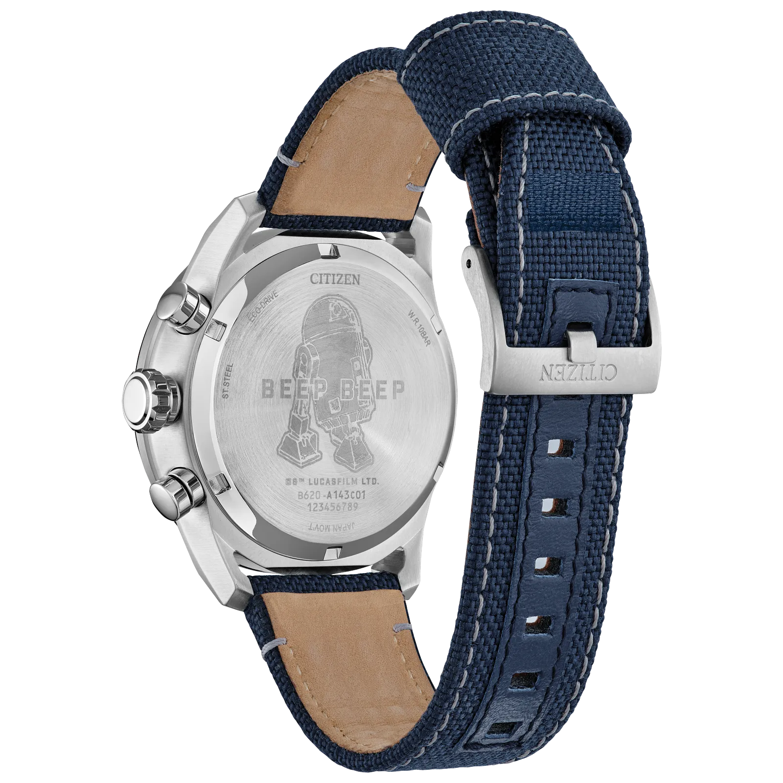 CA4219-03W Citizen R2-D2 de Star Wars pulsera tela Eco-drive - Image 4