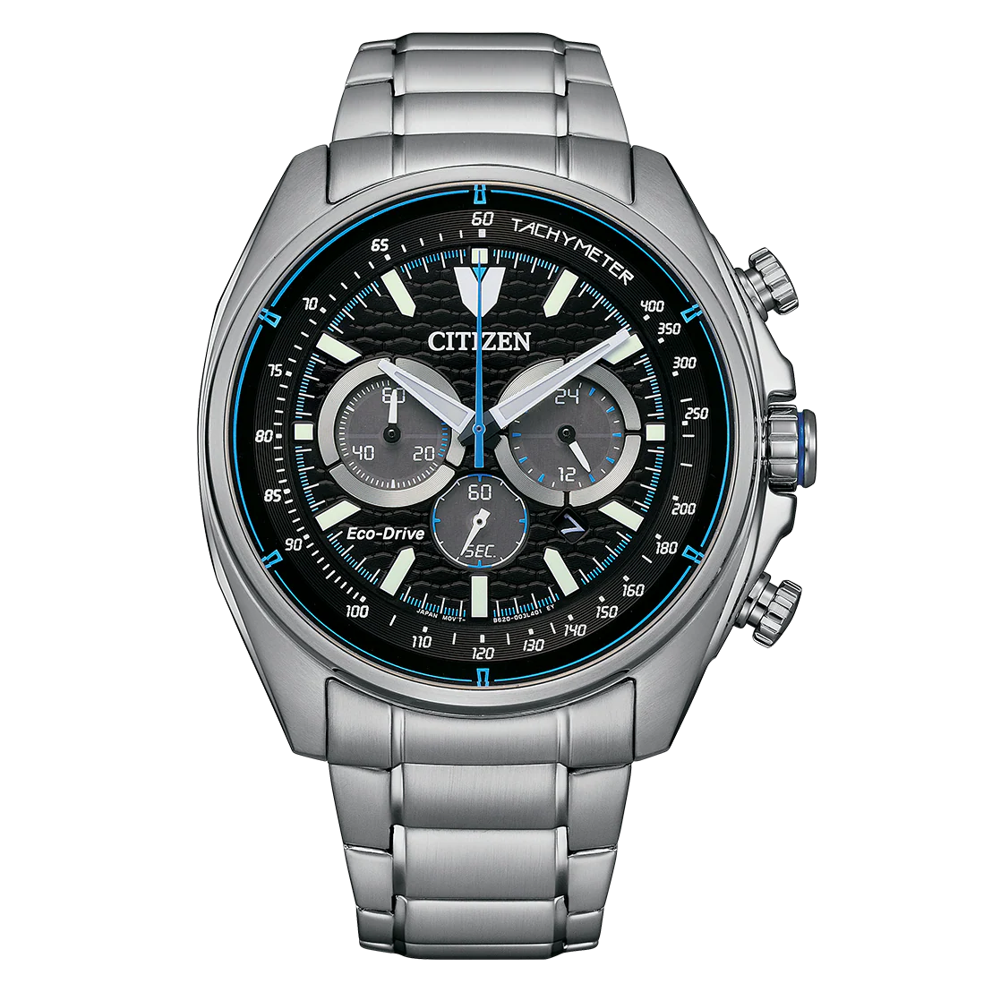 CA4560-81E Citizen Eco-Drive Chronograph de hombre pulsera de metal