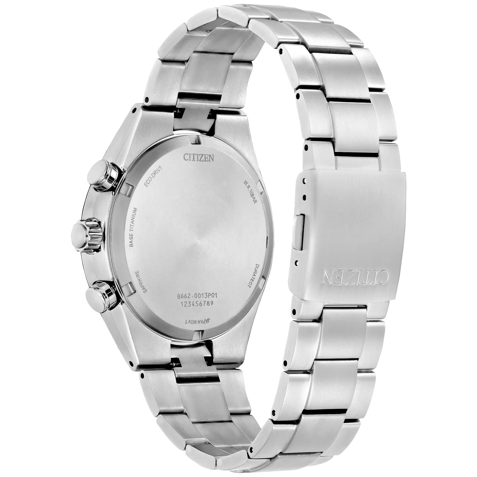 CA7090-52E Citizen Brycen Titanium de caballero pulsera de metal Eco-drive - Image 2
