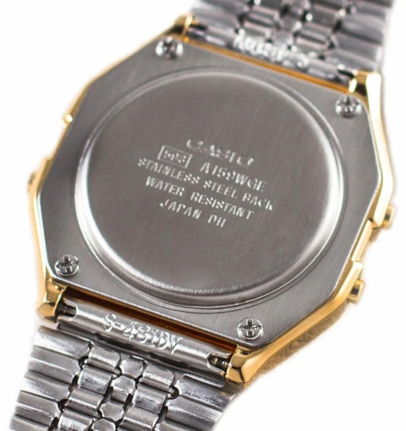 A-159WGEA-1 Reloj Casio Unisex, Vintage Clásico Cronómetro - Image 5