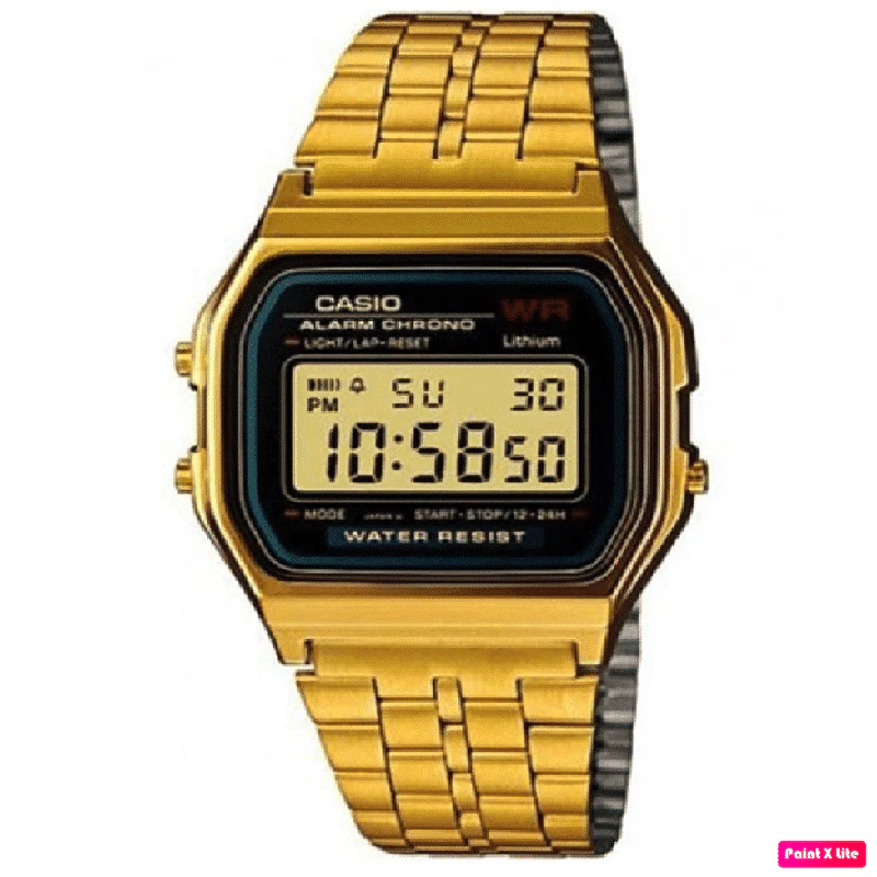 A-159WGEA-1 Reloj Casio Unisex, Vintage Clásico Cronómetro - Image 7