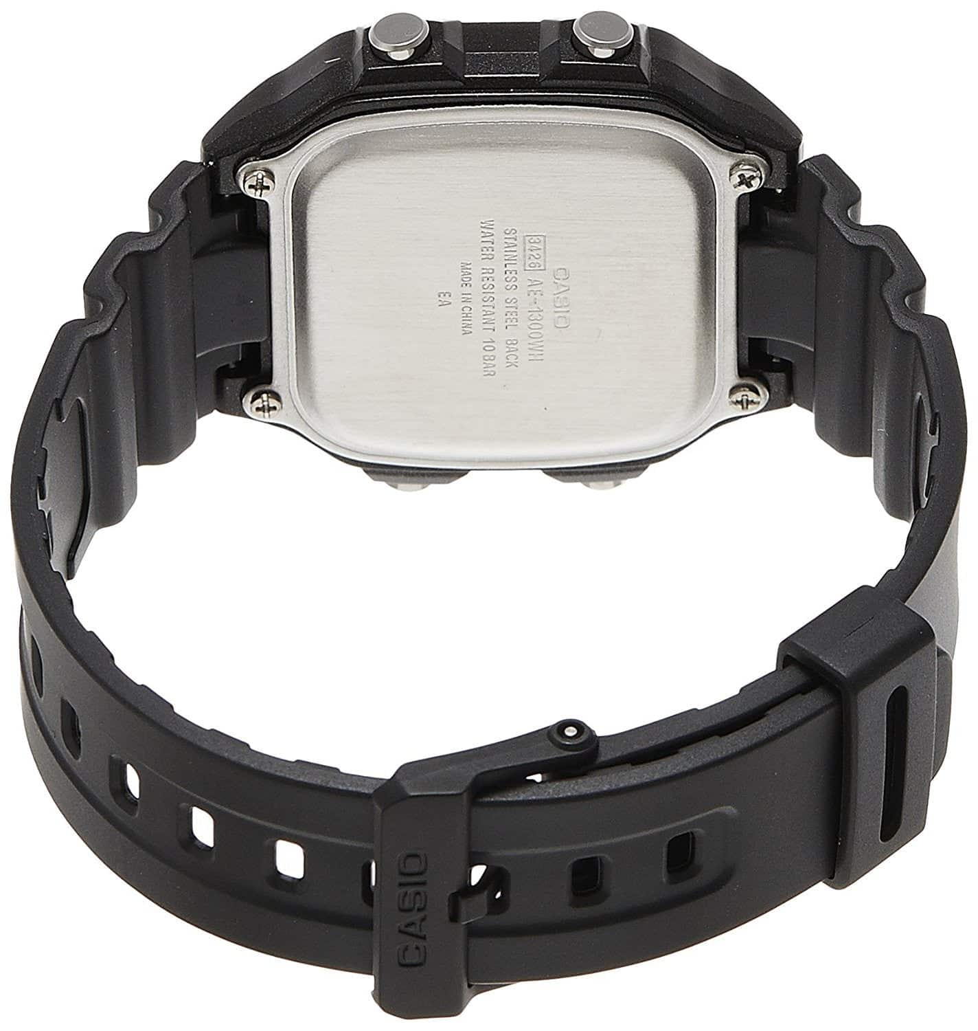 AE-1300WH-1AV Reloj Casio para Hombre, Illuminator 10 Años de Batería - Image 3