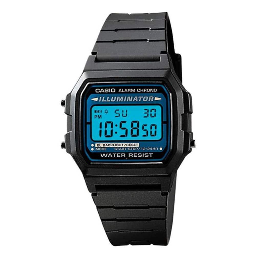 F-105W-1A Reloj Casio Unisex, Vintage Clásico Illuminator - Image 2