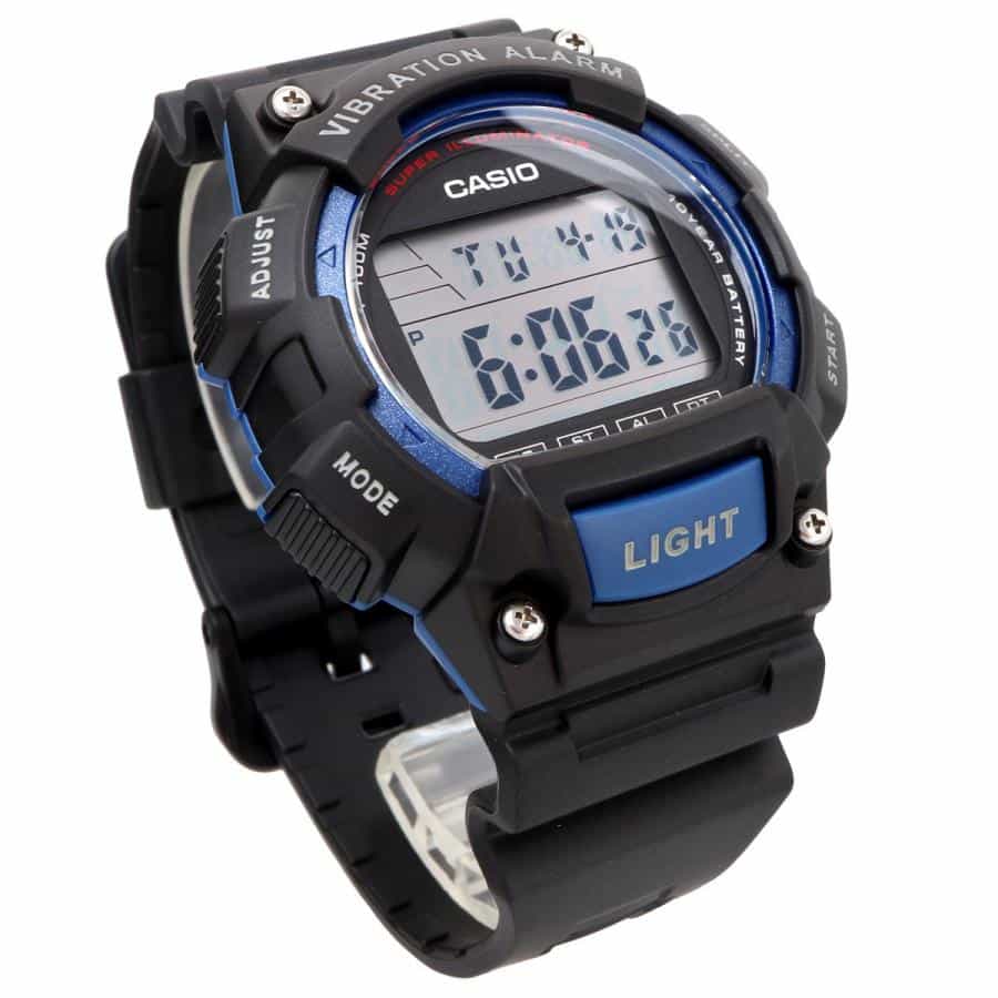W-736H-2AV Reloj Casio para Hombre, Alarma Vibrante Super Illuminantor - Image 2