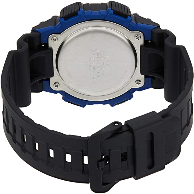W-736H-2AV Reloj Casio para Hombre, Alarma Vibrante Super Illuminantor - Image 5