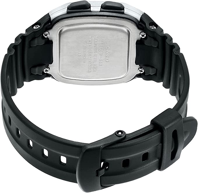 W-96H-1AV Reloj Casio para Hombre, Illuminator 10 Años de Batería - Image 4
