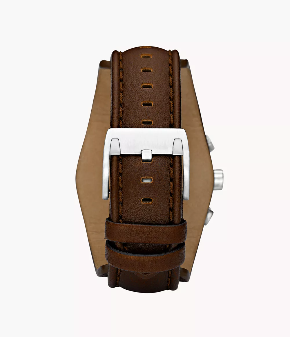 CH2565 Reloj Coachman de caballero banda de cuero 45 mm - Image 3