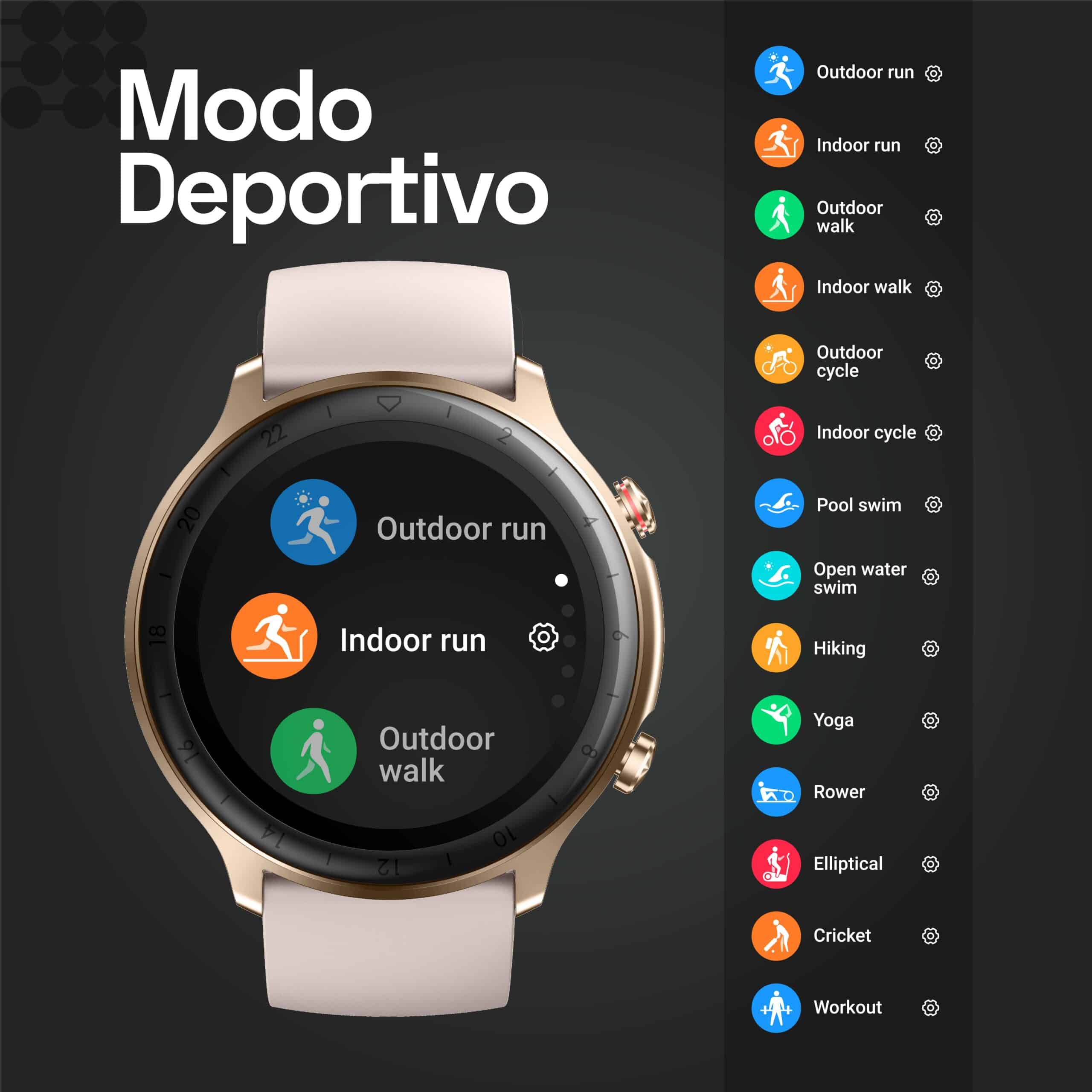 CT4 GPS Reloj Inteligente Cubitt Unisex - Image 6