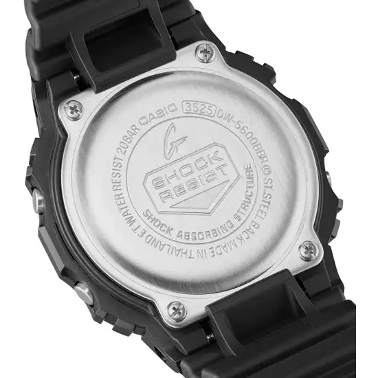 DW-5600BBR-1 Reloj G-Shock Unisex pulsera de caucho - Image 3