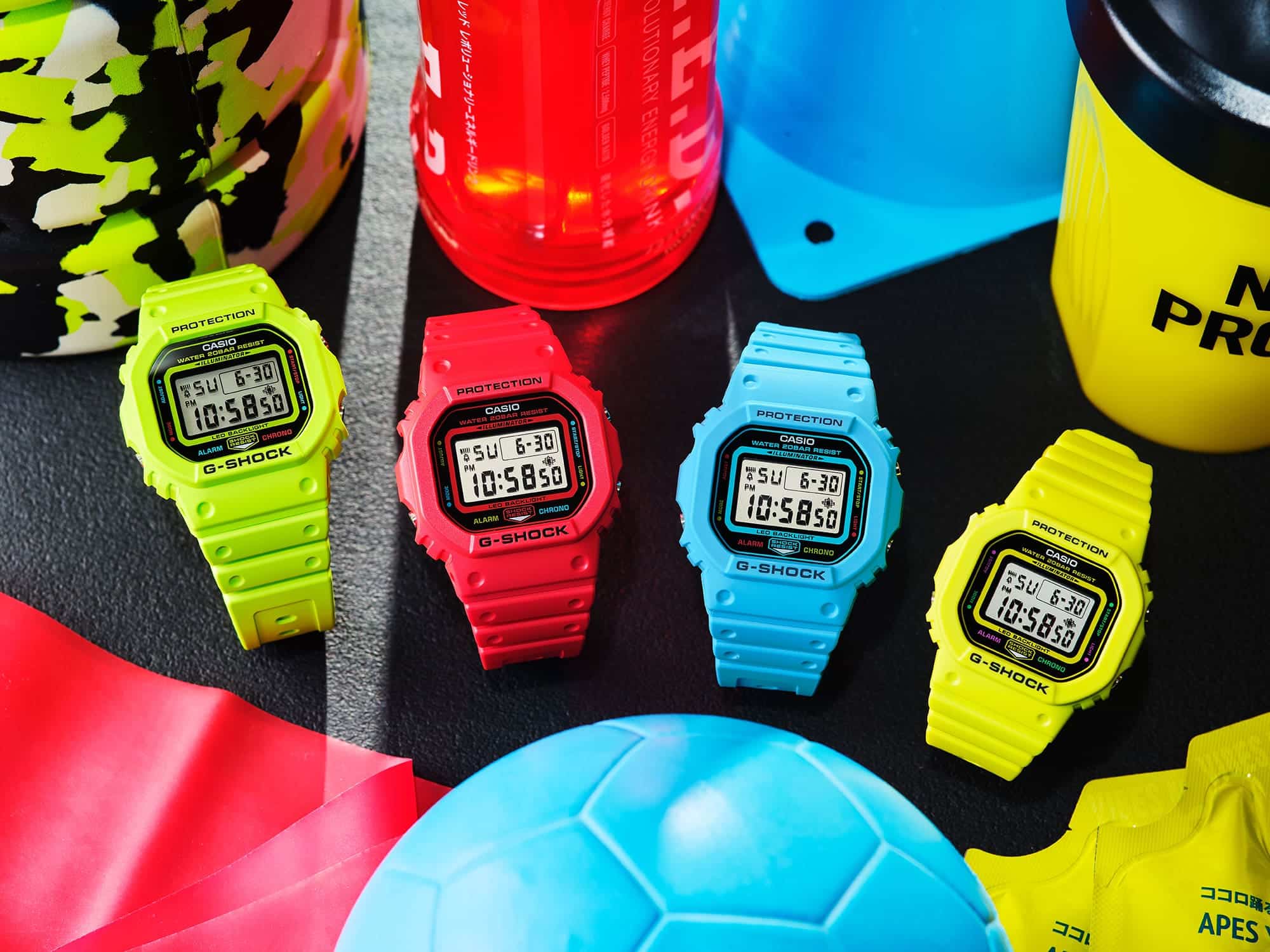 DW-5600EP-9 G-Shock Reloj para Caballero Pulsera de Goma - Image 3