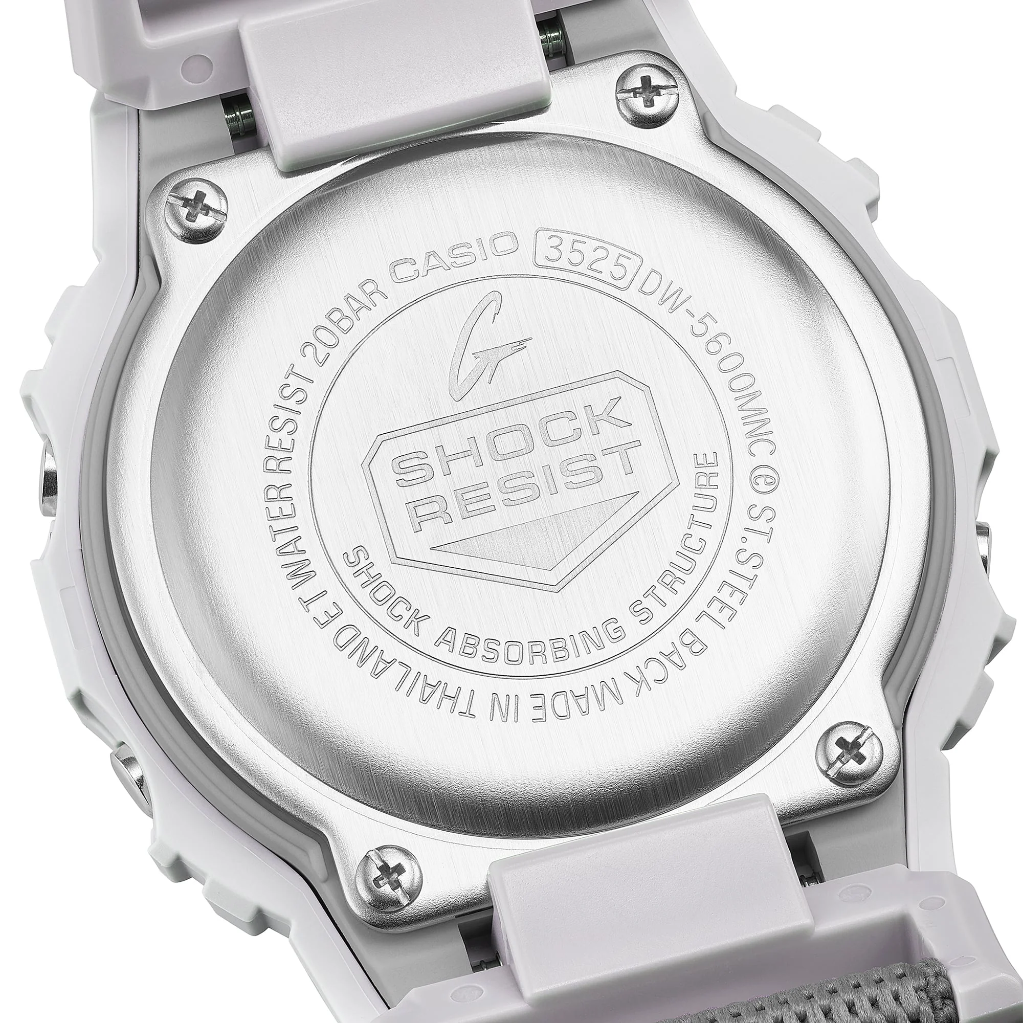DW-5600MNC-7A8 Reloj G-Shock de hombre correa de tela - Image 5