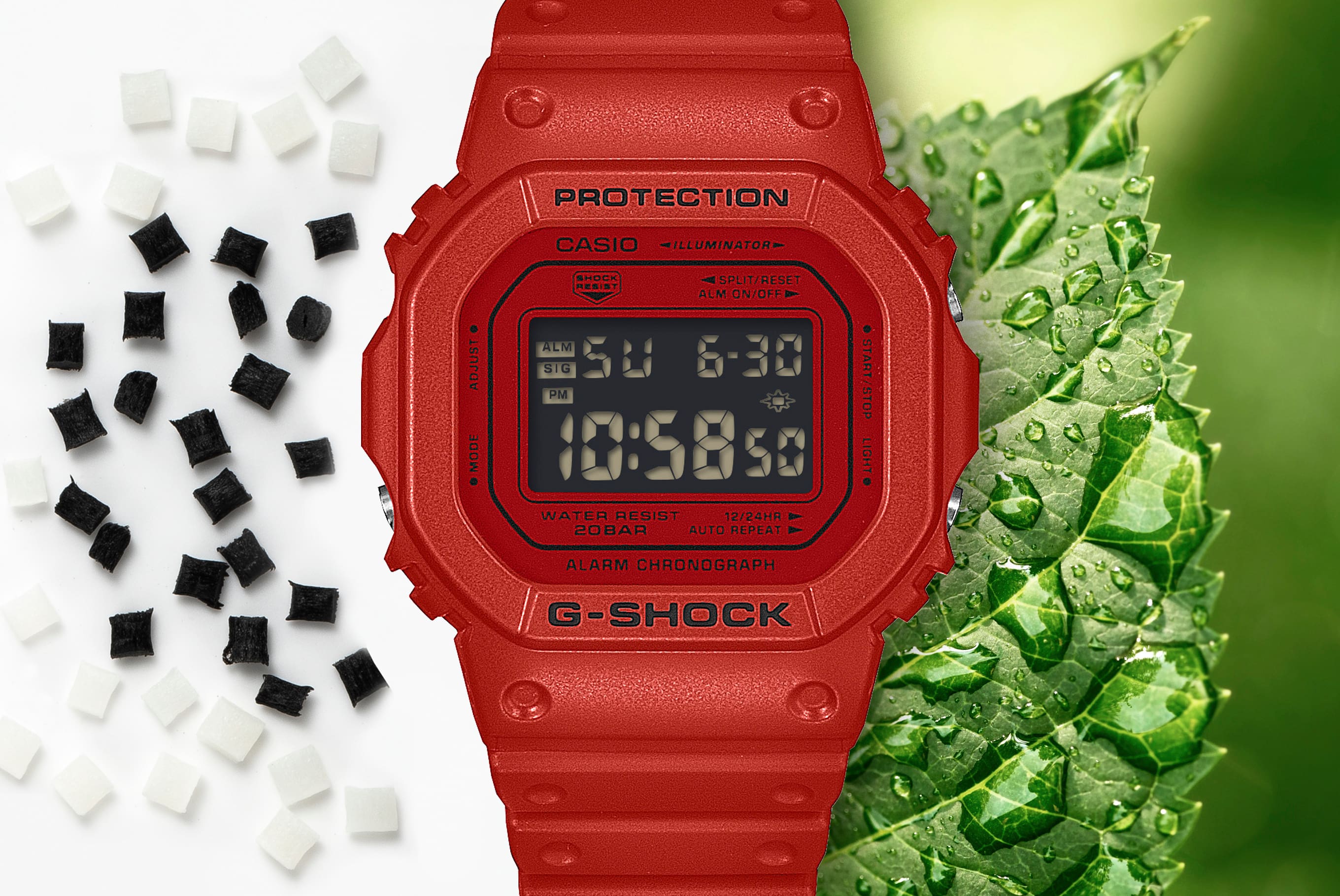 DW-5600RRB-4 Reloj G-Shock de hombre correa de silicona - Image 5