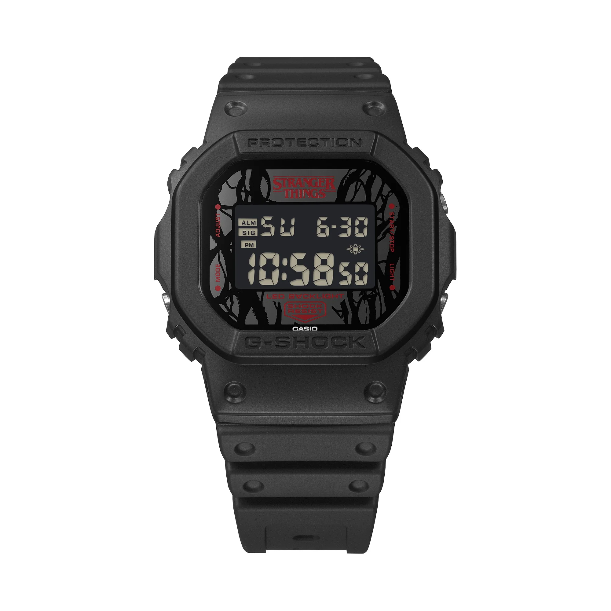 DW-5600STT-1 Reloj G-Shock Stranger Things unisex correa de silicona - Image 3