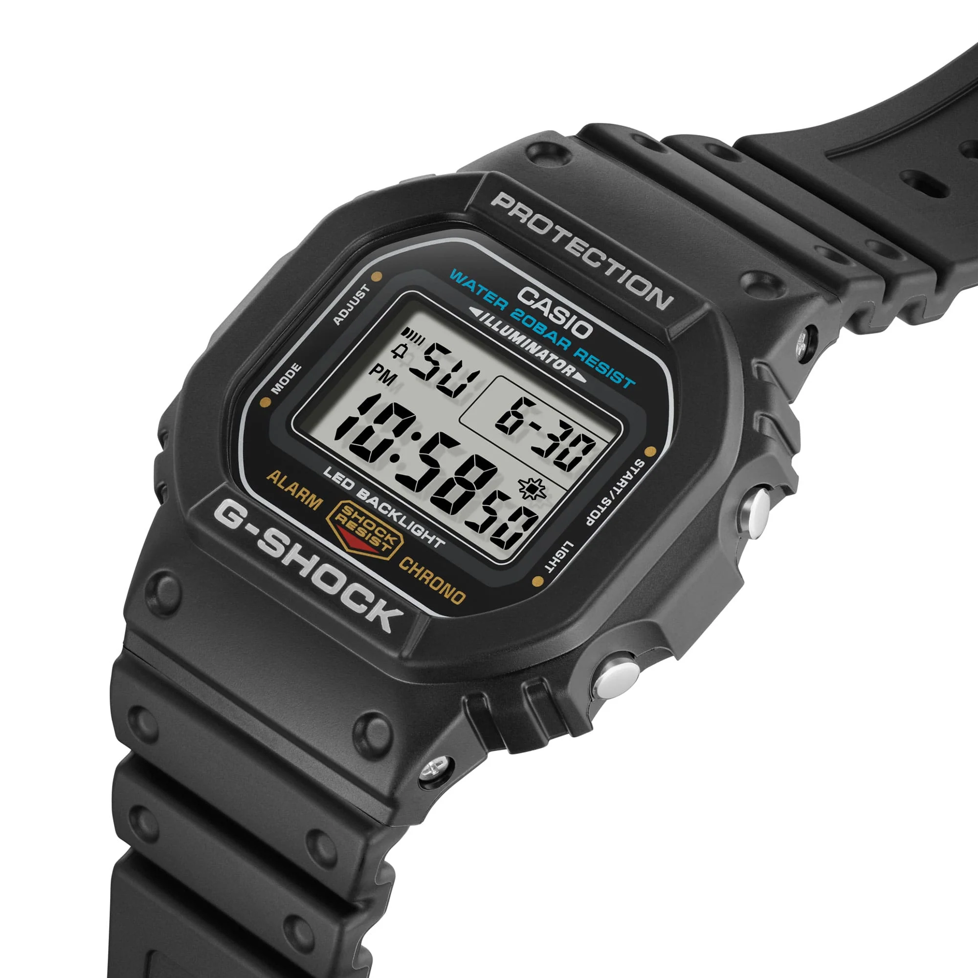 DW-5600UE-1 Reloj G-Shock Pulsera de Caucho para Caballero Digital - Image 8