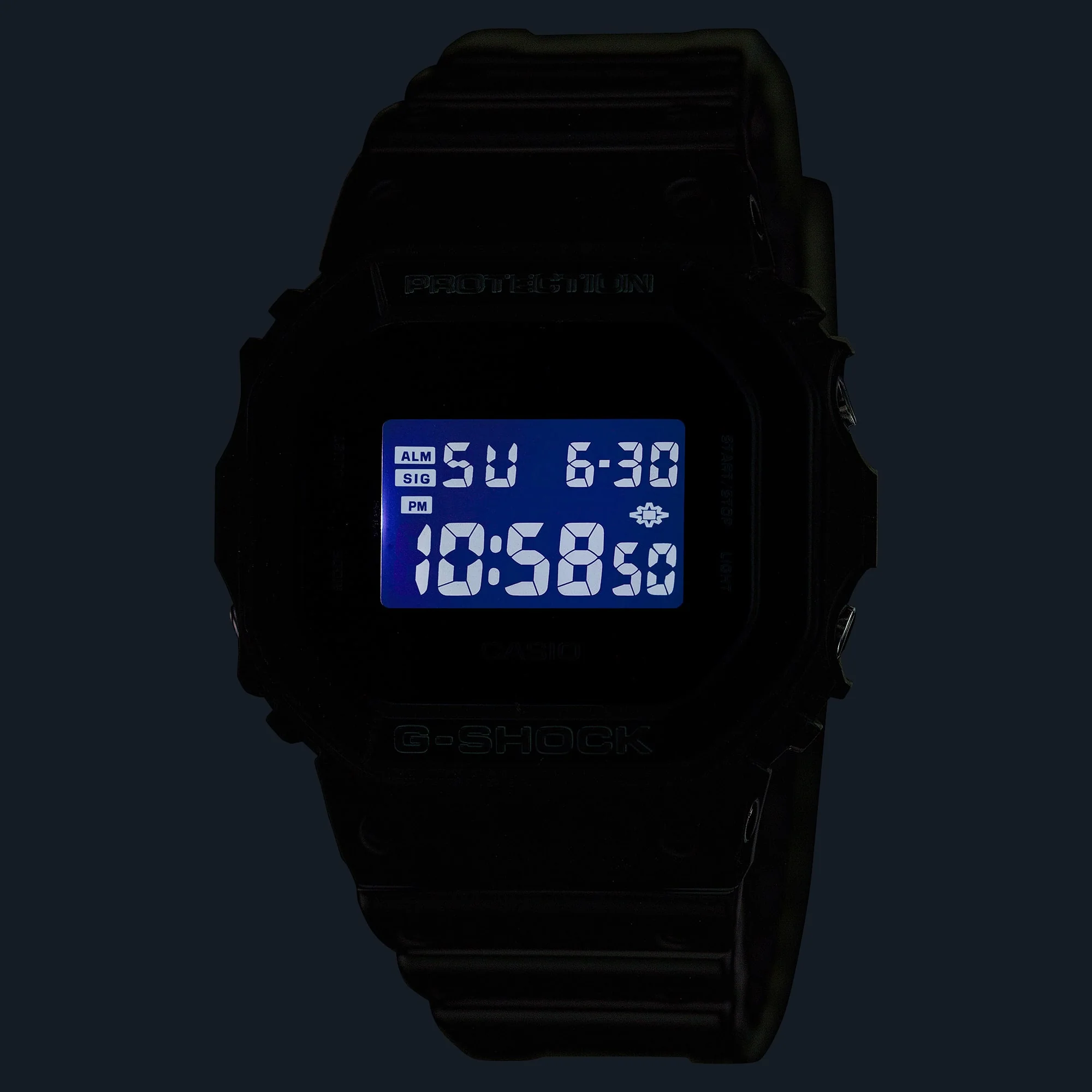 DW-5610UU-3 G-Shock reloj para caballero pulsera de caucho - Image 2