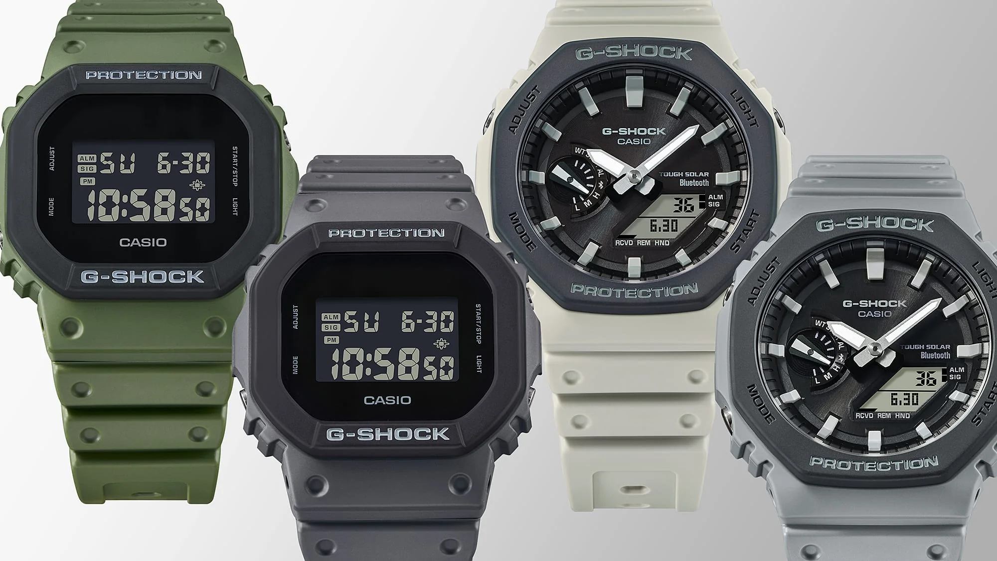 DW-5610UU-3 G-Shock reloj para caballero pulsera de caucho - Image 5