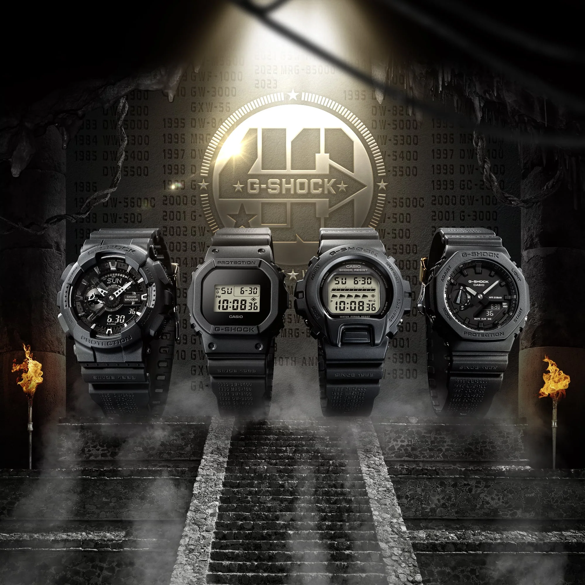 DW-6640RE-1 G-Shock Reloj para Hombre Illuminator Edición 40 años de G-Shock - Image 11