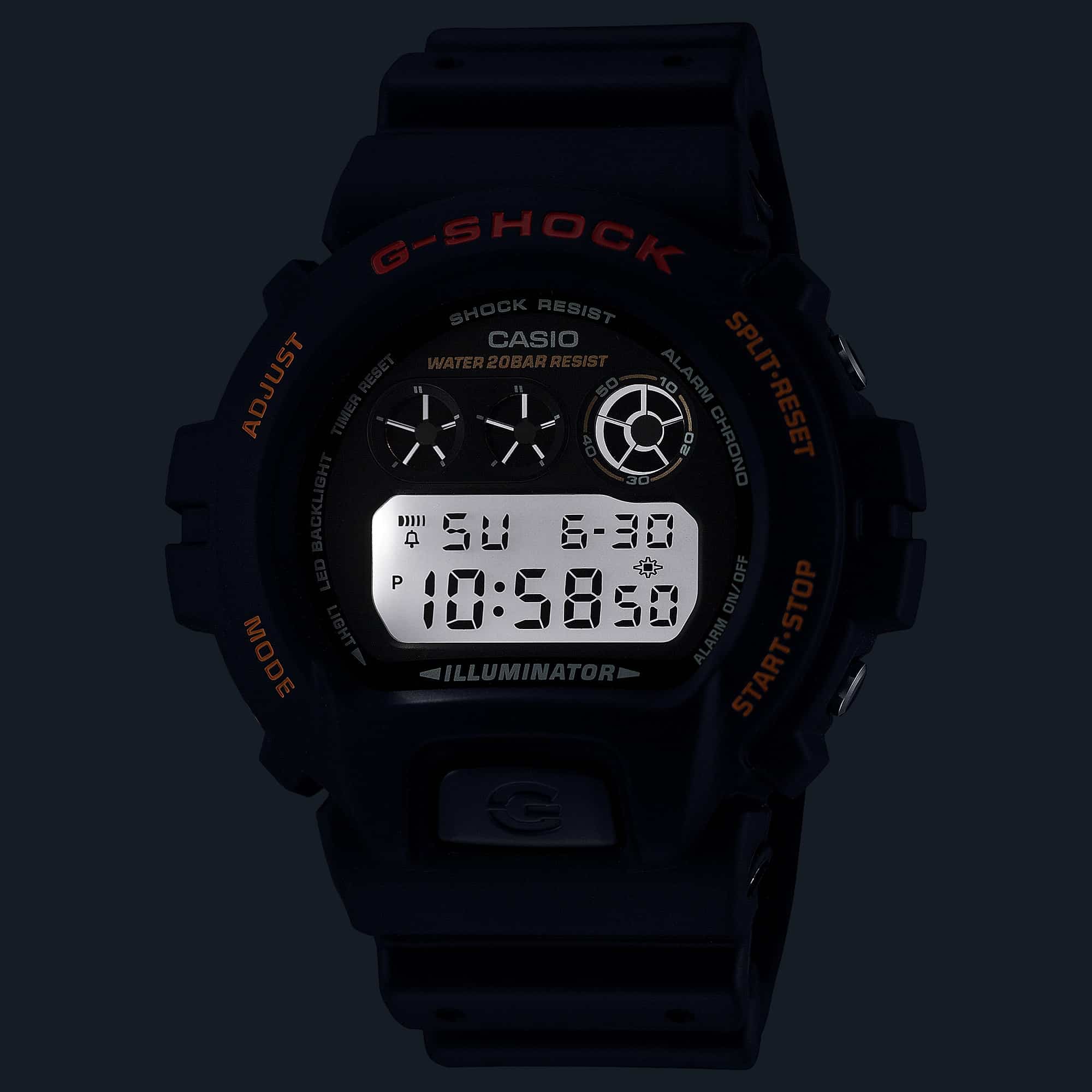 DW-6900UB-9 G-Shock reloj para hombre pulsera de resina - Image 5