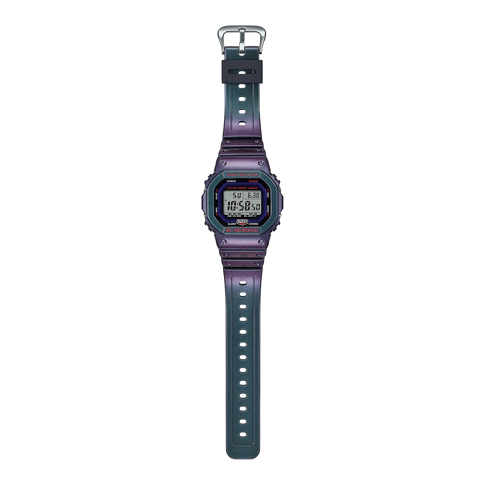 DW-B5600AH-6 Reloj G-Shock de hombre pulsera de resina bluetooth - Image 2